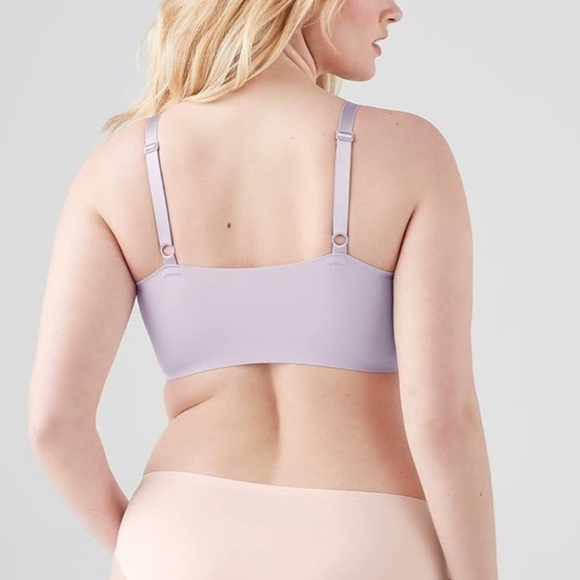 NWT True & Co Women's True Body Lift Scoop Adjustable Strap Bra in Lilac Mist - Picture 2 of 9